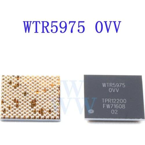 6pcs/lot WTR5975 0VV U_WTR_E gigabit LTE transceiver IC For iphone 8 8plus x