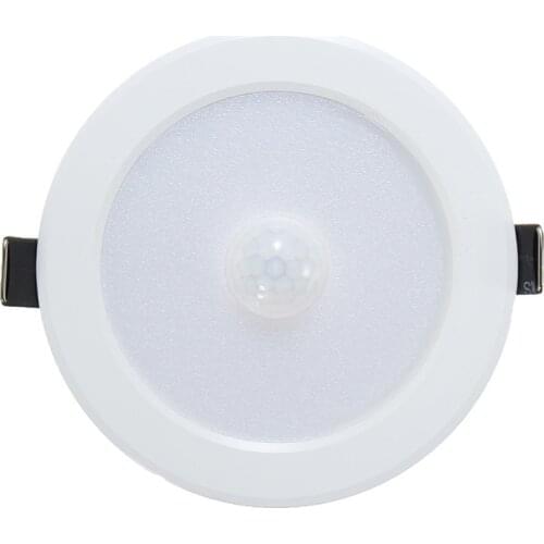 7W E27 PIR Motion Sensor LED Downlight Light Ceiling 5730 SMD LED StepPath Wall Lamp AC 85-265V Support Dropshipping