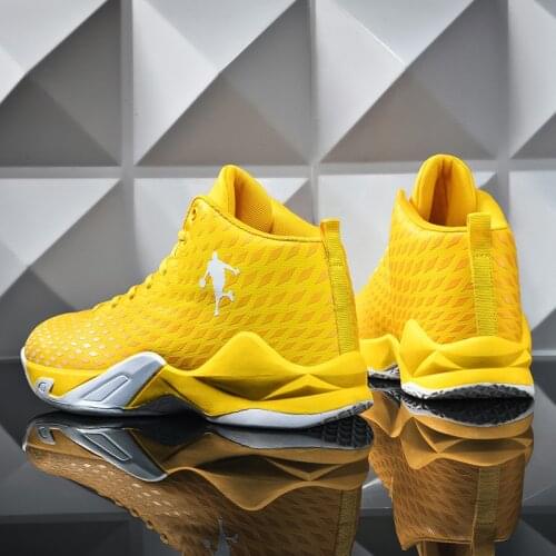 2020 Unisex Basketball Shoes Boy High-top Sports Air Cushion Hombre Athletic Mens Shoes Women Comfortable Breathable Sneakers