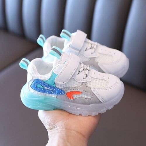 CAPSELLA KIDS Shoes New Spring Baby Sneakers for Boys Girls Sports Shoes 1-3 Years Children Breathable Running Shoes Size 21-30