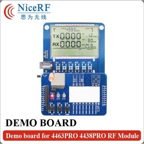 DEMO Board For Wireless RF Module With RF4463PRO Module