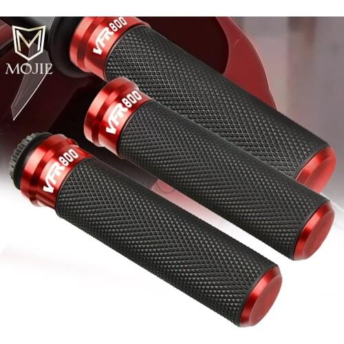 For HONDA VFR800/F Fi/W1 VTEC VFR800 VFR 800 F 800F Fi W1 VTEC 7/8" 22MM Motorcycle Handle Bar Handlebar Grips Scooter Cover End