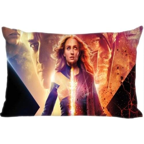 Hot Sale Sophie Turner Rectangle Pillowcase Custom Home textile Zipper Pillowcase Pillow Cover Size 45*35cm (one side) Print