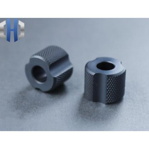 EDC Titanium Alloy Backpack Zipper Tail Pendant Bracelet Accessories Knife Pendant Flashlight Pendant Knife Beads