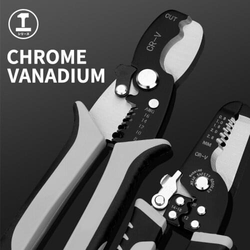 Greener 7" 8"9"Manual Wire Stripper Cutter Hand Tool Wire Stripping Plier Crimping Car Connector Bolt Cable Repair Accessories