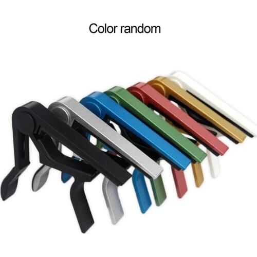 High Quality Aluminium Alloy Metal New Guitar Capo Quick Change Clamp Key Acoustic Classic Guitar Capo For Tone Adjusting