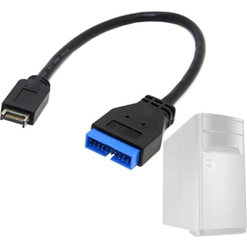 Motherboard Durable Connector Front Panel Type-E To 20 Pin Adapter USB 3.1