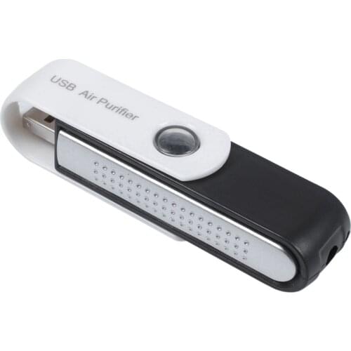 Mini Usb Air Cleaner Car Portable Usb Ionic Air Cleaner Ionizer Air Purifier Usb Adapter For Computer Car Pc