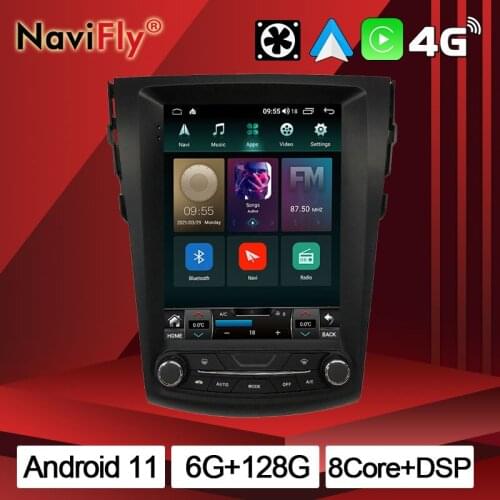 NaviFly 9.7'' IPS 8cores 6G+128G Android 11 Car Stereo Radio For Toyota RAV4 3 XA30 2005 - 2013 Built In Carplay No 2Din DVD
