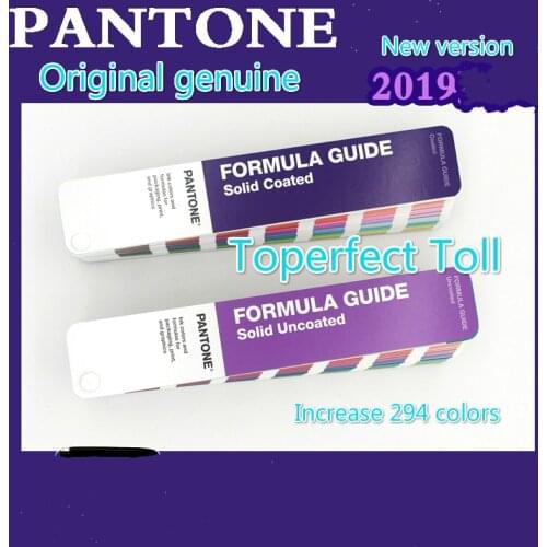 2019 New PANTONE International Pantone Color Card C U Color Card GP1601A Pantone Formula Coated Uncoated