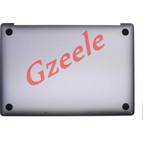 GZEELE New Laptop Bottom Base Case Cover For Apple MacBook A1708 Late 2016 Mid 2017 Base Case Bottom Cover grey color Panel