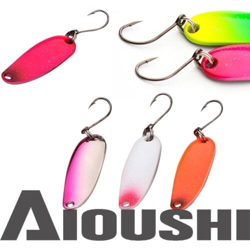 A spoon-shaped lure with an artificial laser beveled sequin, afishing lure, a sea fishing tool,and a swinging spinner trout bait
