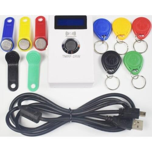 TM iButton Programmer DS1990A Duplicator Cloner Copier 125Khz RFID Reader Writer RW1990 Key Token RFID/TM Keyfob duplicator