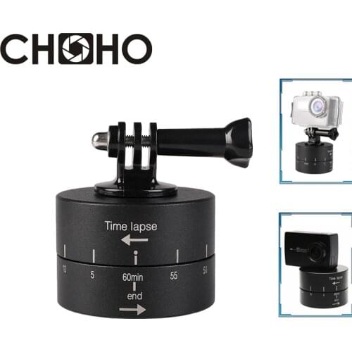 360 TL Time lapse Stabilizer 360 Degree Auto Rotation Camera DSLR For GoPro 9 8 7 6 5 4 Xiaomi YI 4K SJCAM Camera Accessories