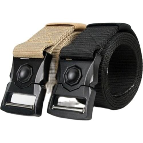 Cold war era tactical belt army fans special forces one eye alloy quick opening tactical belt