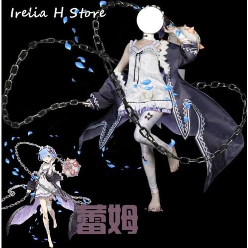 SINoALICE and Re:Life in a different world from zero Ram Cosplay Costume dress female