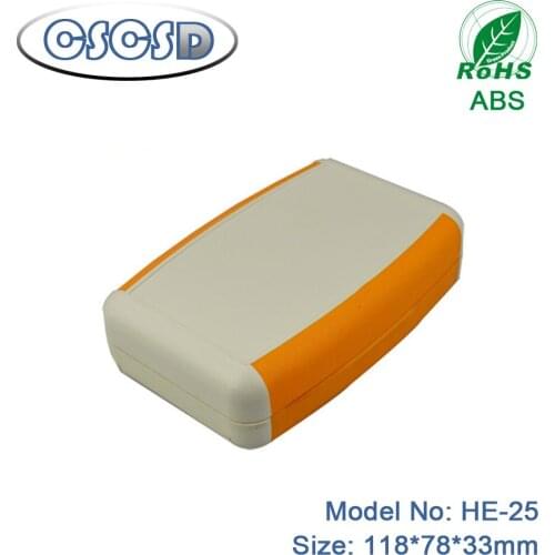 1pcs/lot 118*78*33mm CSCSD plastic enclosure handheld pos enclosure handheld plastic plastic p65 handheld enclosure