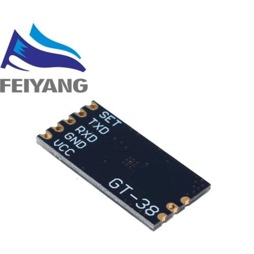 10PCS GT-38 wireless MCU serial module SI4438/4463 433M distance 1200 meters UART interface