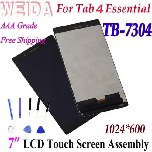 AAA+++ New 7" For Lenovo Tab 4 Essential TB-7304 TB-7304X 7304F Tab-7304F TB-7304i LCD Display Touch Screen Digitizer Assembly