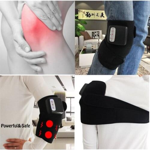 Battery Heating Joint Knees Elbow Neck Massager Vibrating Rheumatism Joints Old Man Multi Functional Massaging Device