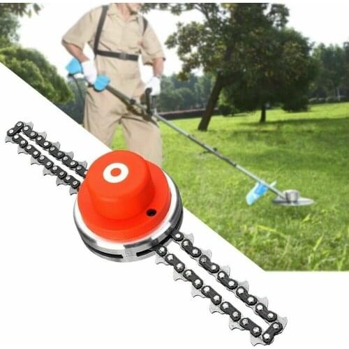 Lawn Mower Chain Petrol Grass Trimmer Head Mower Brush Cutter Weeding Machine Head Mowing Headresistant Accessories Universal