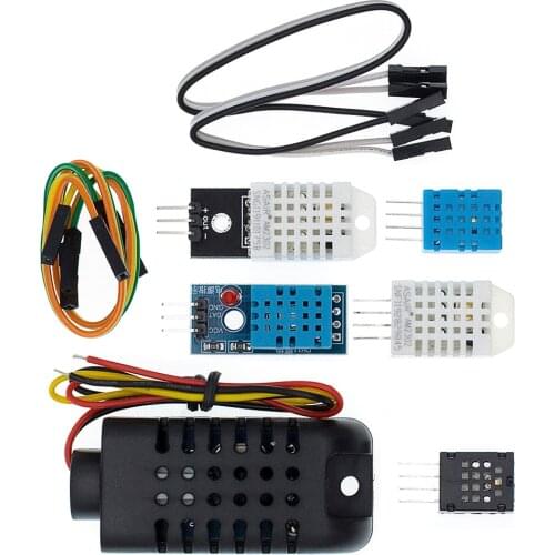 DHT22/ AM2302/ DHT11/ AM2320 Digital Temperature Humidity Sensor Module Board Ultra-low Power High Precision 4pin