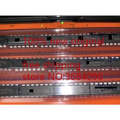 DIP LM324N 100% new original STOCK free shipping 25PCS-2500PCS/LOT
