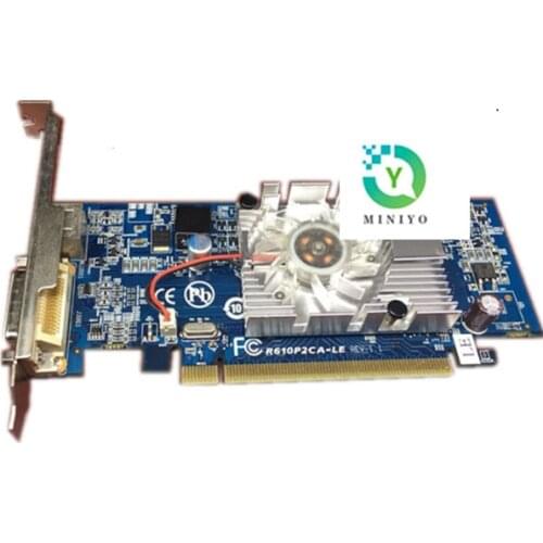 For ATI HD2400XT 59-pin dual screen pci-e ddr2 graphics video card with 59-pin to dual VGA cable