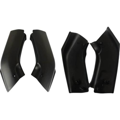 For Kawasaki ZX6R ZX-6R 2000-2002 ABS Injection Mould Fairing Dash Trim Piece Plastic Ram Left or right Air Cover Black zx-6r
