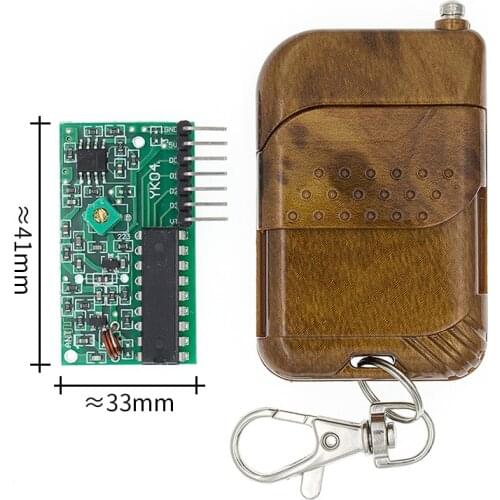 1set=2pcs IC 2262/2272 4 CH 315Mhz Key Wireless Remote Control Kits Receiver module
