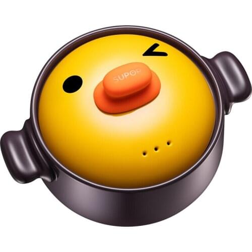 Kitchen clay pot for cooking High temperature resistant ceramic cooking pot Casserole Pots and pans Health preserving soup pot