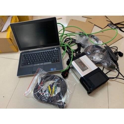 MB Star C5 SD C5 with V2020.03 software DAS/DTS/X/Vediamo/HHT in 360GB SSD and Used Laptop E6420 i5 4G for mb Auto diagnose