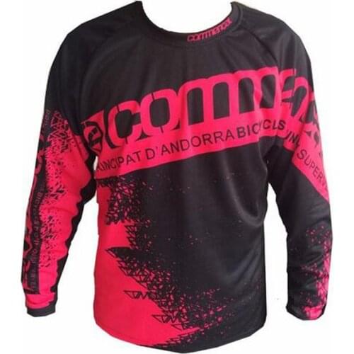 2022 Mens/Womens Mountain Downhill Bike Long Sleeve Cycling Jersey DH MX RBX MTB Racing Clothes Off-road Motocross Jersey Pink