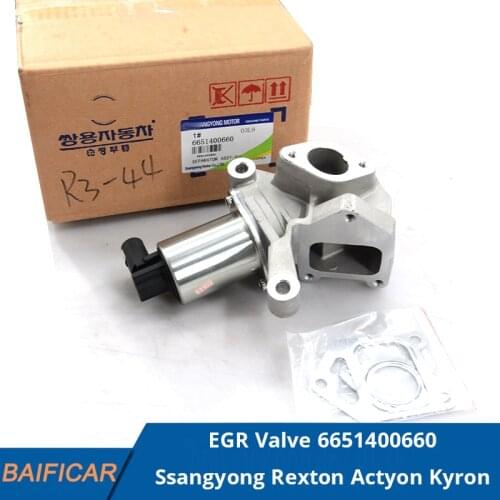 Baificar Brand New Genuine Exhaust Gas Recirculation EGR Valve 6651400660 For Ssangyong Rexton Actyon Kyron 2007-2011