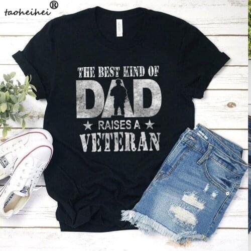 The Best Kind Of Dad Raises A Veteran Shirt Fathers Day Shirt Proud Veteran Shirt Independence Day Gift Gift For Dad