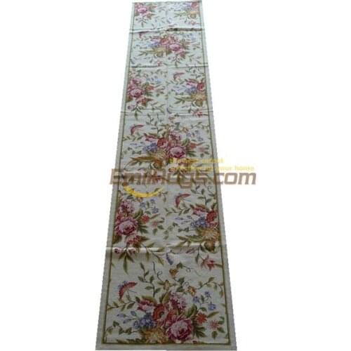 Hand-woven Needle Tip 100% Wool runner Carpet Antique Chinese Hand-made Wool Luxury Natural Sheep Wool