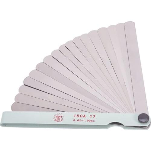 Utoolmart 1PC 100/200/300mm Feeler Gauge Measurement Tool Measuring Gap Width Thickness 14 Blad Home Kitchen Special Accessories