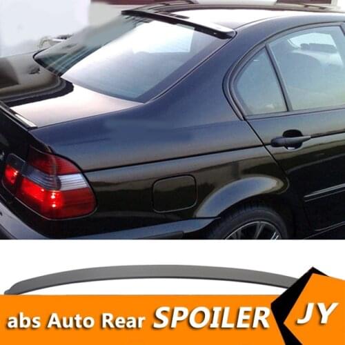 For E46 Roof Spoiler 98-06 BMW E46 3 Series 318 320 323 325 328 Roof Spoiler ABS plastic Car Rear Wing Color Rear Spoiler