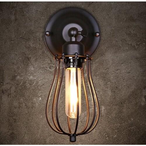 Antique Loft Style Vintage Wall Light Fixtures Industrial Wind Edison Wall Sconce For Bedside Wall Lamp Home Lighting Lamparas