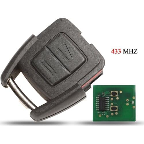Kutery Remote Smart Car Key For Opel Vauxhall Vectra Zafira 2Buttons 433Mhz ID40 Chip