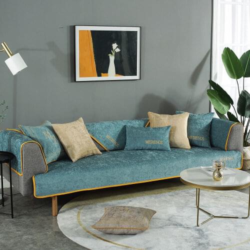 Sofa cushion Four seasons universal Non-slip Chenille sofa cover European style modern slipcover sofa towel customize