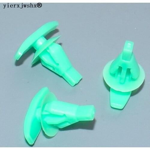 Yierxjwshx F-68100PCS Auto Fasteners Weatherstrip Retainer Clips for VW Hyundai Kia Honda Toyota Mazda for All The Cars Universa