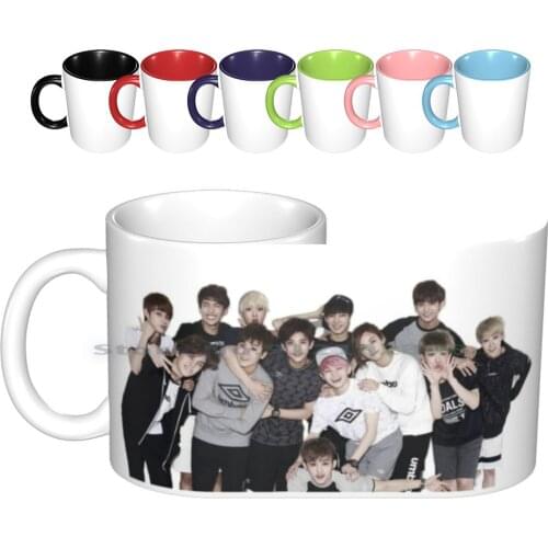 Seventeen Ceramic Mugs Coffee Cups Milk Tea Mug Seventeen Svt Pledis Pledis17 17 Vernonvibes Vibes Korea Kpop Debut Dino Chan