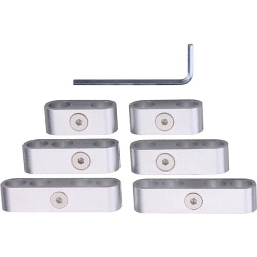 7/12Pcs Spark Plug Wires Cables Separators Dividers Organizers Holders Kit Car Wire Separators Car Wire Separators Ignition Line