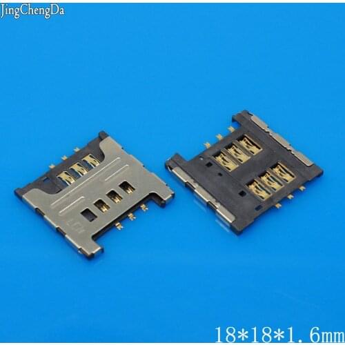 JCD New Sim Card reader tray slot adapters for Samsung I9000 I9220 N7000 S5690 W689 S5360 S5570 sim card socket module