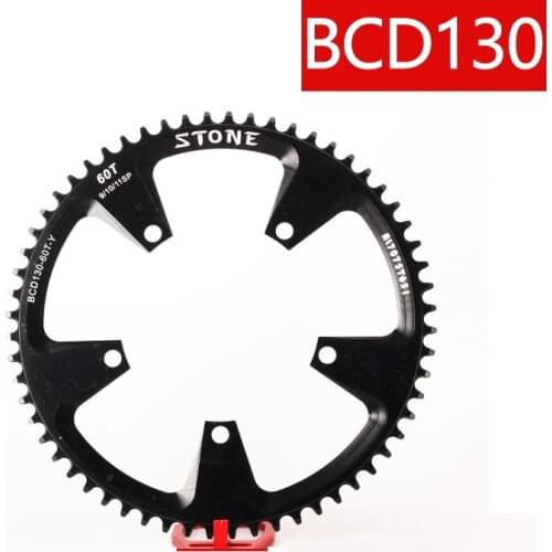 BCD130 Circle Single chainring Narrow Wide 38T to 60t 1x System for Folding bike RD bicycle