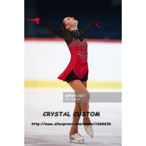Crystal Custom Ice Skating Dress Adult New Brand Figure Skating Dresses For Competition DR4731