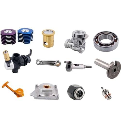 HSP 18-Level Engine Accessories Cylinder Piston/Connecting Rod/Carburetor/R009 Screws/R025 Bearings for RC Cars Spare Parts