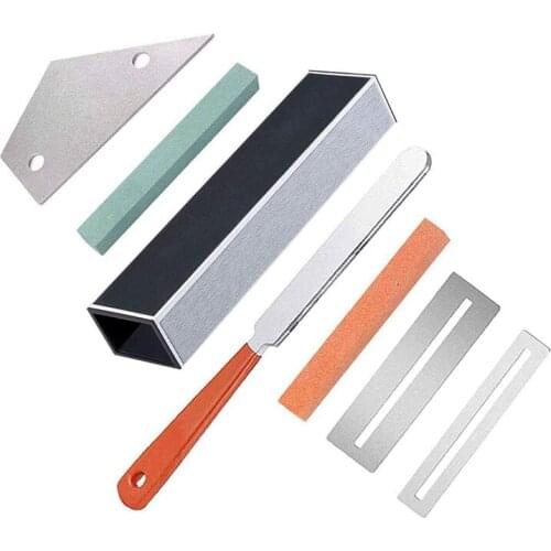 Guitar Luthier Tool Include Fret Leveling Beam,Guitar Fret File,Rocker and Fingerboard Protectors,Grinding Stones