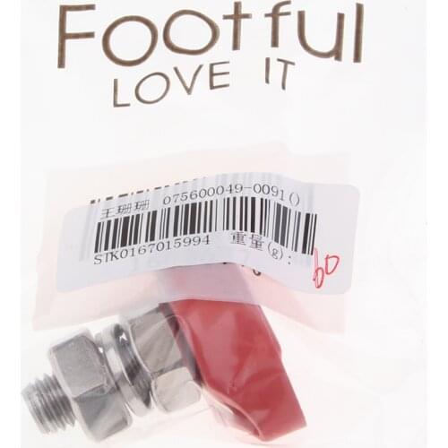 Red Junction Block Power Post Insulated Single Terminal Stud 10mm 3/8" Stainless Steel Single Stud Power Boat Electrical Parts